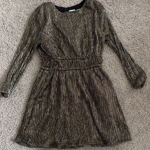 GAP Shimmering Gold Kids Dress